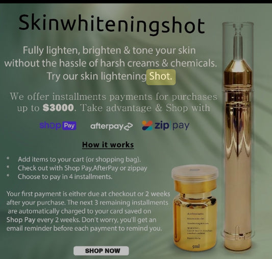 Skin Whitening Shots